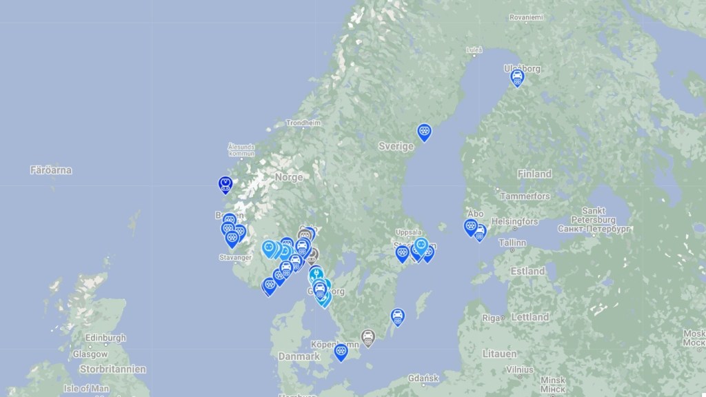 eCoast lanserar laddkarta för&nbsp;elbåtar