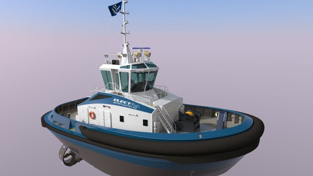 Elektrisk bogserbåt till&nbsp;Öresund