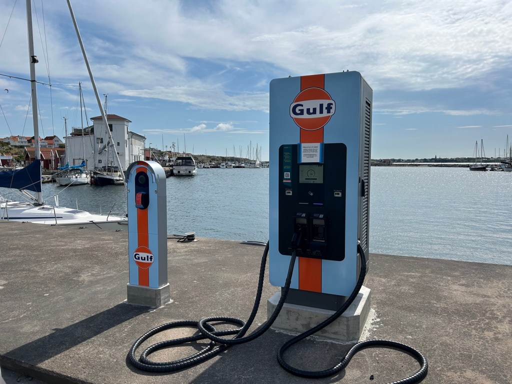 Björkö först med snabbladdare i Göteborgs&nbsp;skärgård